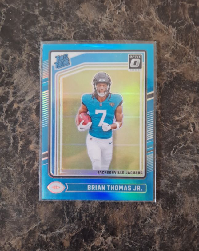 2024 Panini Donruss Optic #214 Brian Thomas Jr. — front
