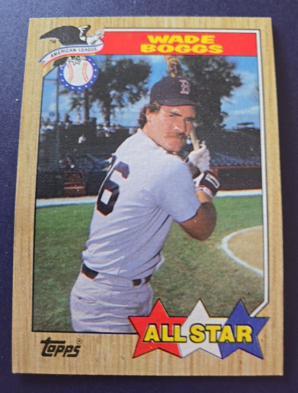 1987 Topps #608 Wade Boggs — front