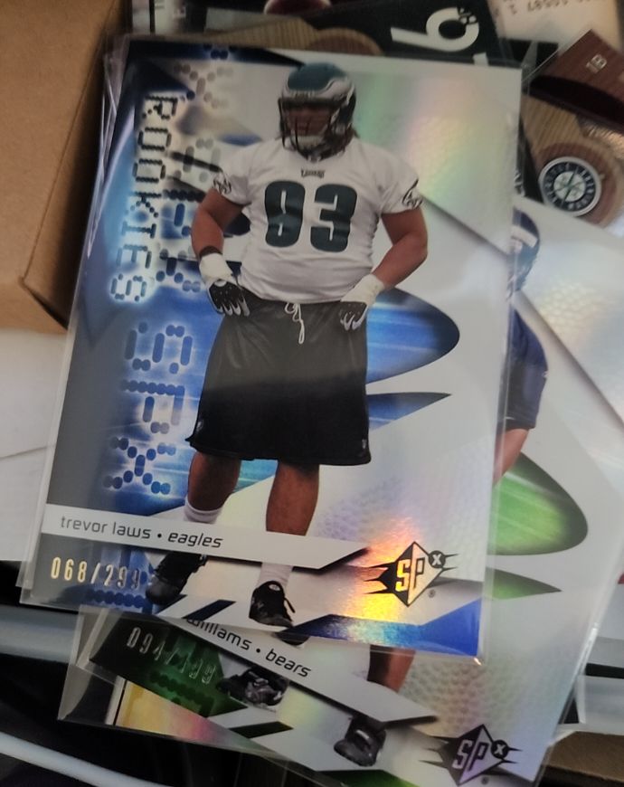 2008 Upper Deck SPx #147 Trevor Laws — front