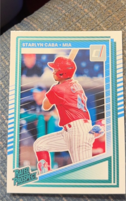 2025 Donruss #197 Starlyn Caba — front
