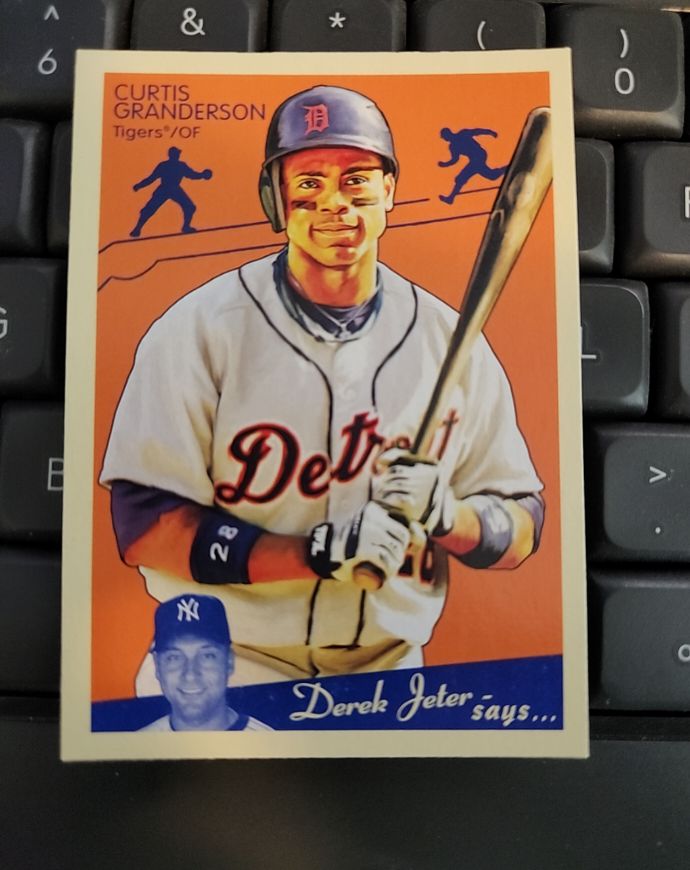 2008 Upper Deck Goudey #69 Curtis Granderson — front