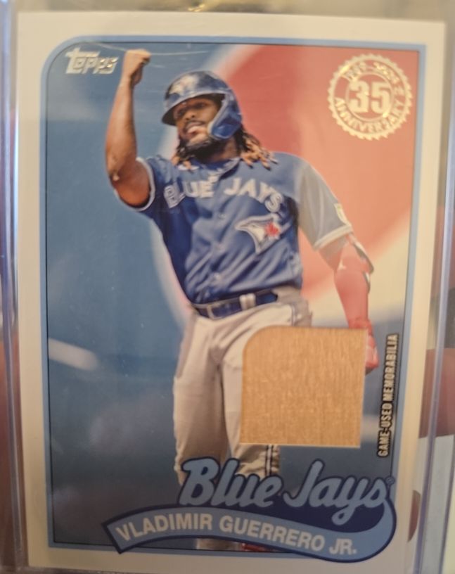 2024 Topps Series 2 1989 Retro Relic #89R2-VG Vladimir Guerrero Jr. — front