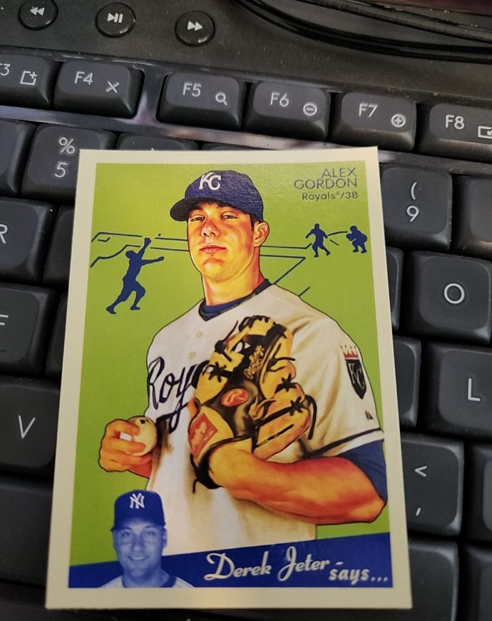 2008 Upper Deck Goudey #89 Alex Gordon — front