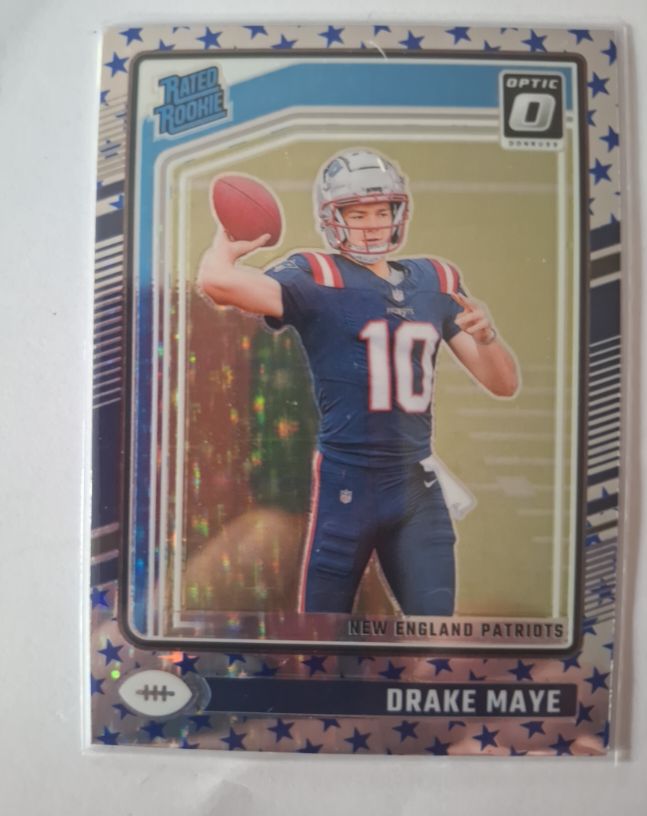 2024 Panini Donruss Optic #229 Drake Maye — front