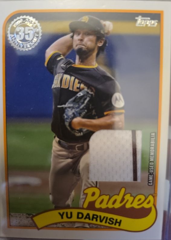 2024 Topps Series 2 1989 Yu Darvish Relic #89R2-YD — front