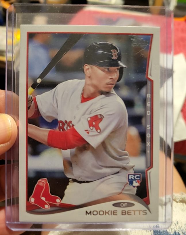 2014 Topps Update #US-26 Mookie Betts — front
