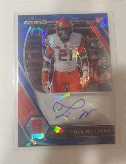 2021 Panini Prizm Draft Picks #248 Trill Williams — front