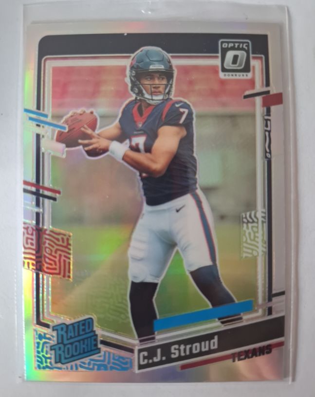 2023 Panini Donruss Optic #244 C.J. Stroud Rated Rookie — front