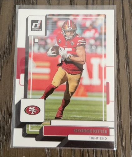 2022 Donruss #24 George Kittle — front