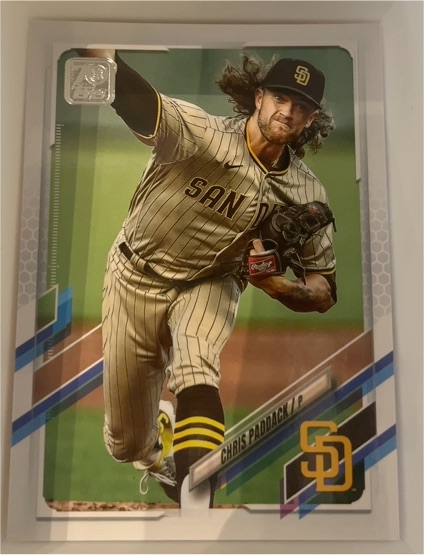 2021 Topps Chrome #78 Chris Paddack — front