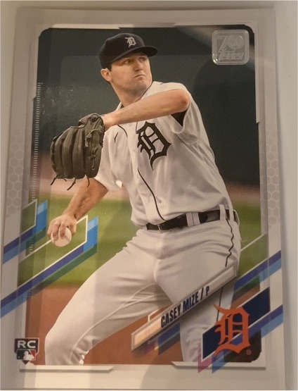 2021 Topps #321 Casey Mize — front