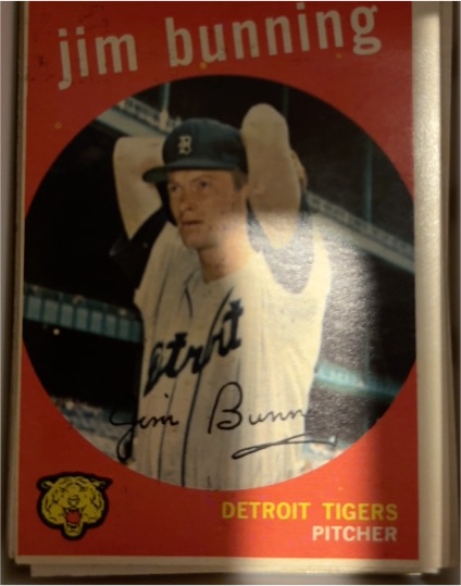 1959 Topps #149 Jim Bunning — front