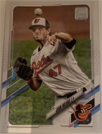 2021 Topps #272 John Means — front