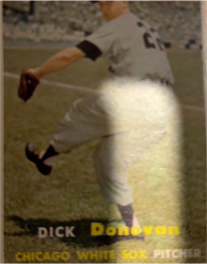 1957 Topps #181 Dick Donovan — front