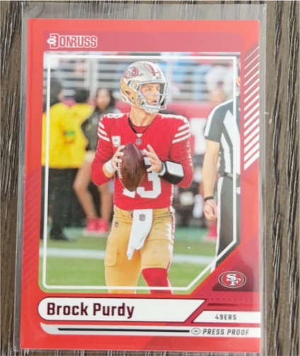 2024 Panini Donruss #150 Brock Purdy — front