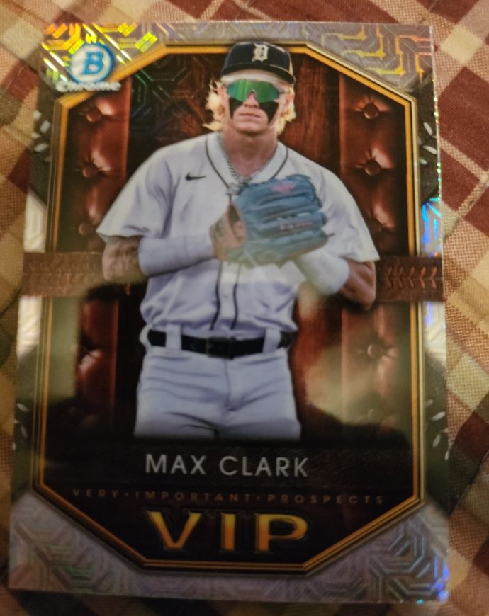 2025 Bowman #VIP-10 Max Clark Very Important Prospects — front