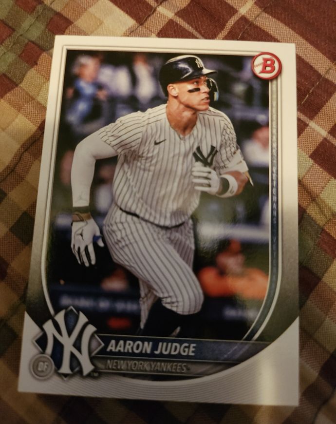 2025 Bowman #99 Aaron Judge — front