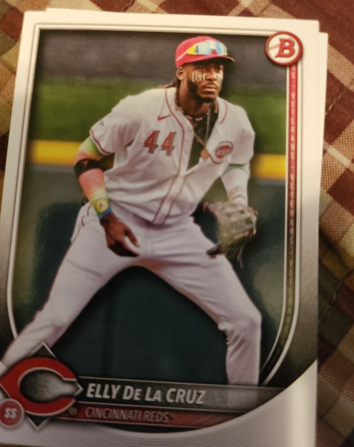 2025 Bowman #44 Elly De La Cruz — front