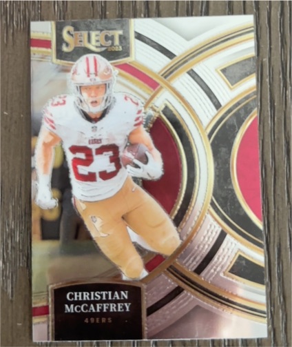 2023 Panini Select #145 Christian McCaffrey — front