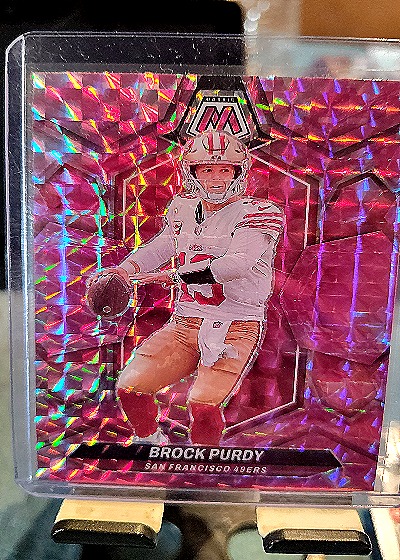 2024 Panini Mosaic #190 Brock Purdy — front