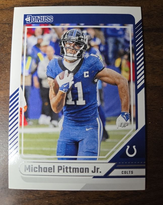 2024 Panini Donruss #265 Michael Pittman Jr. — front