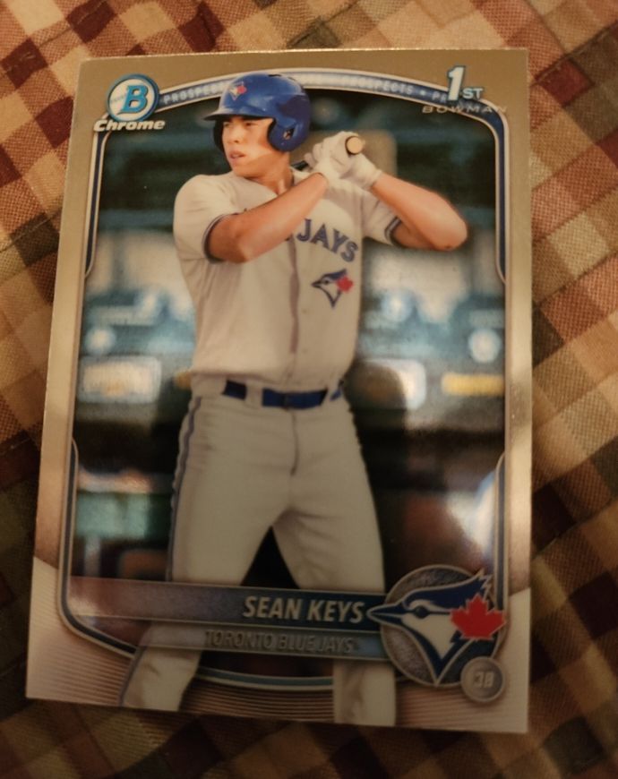 2025 Bowman Chrome #BCP-89 Sean Keys — front