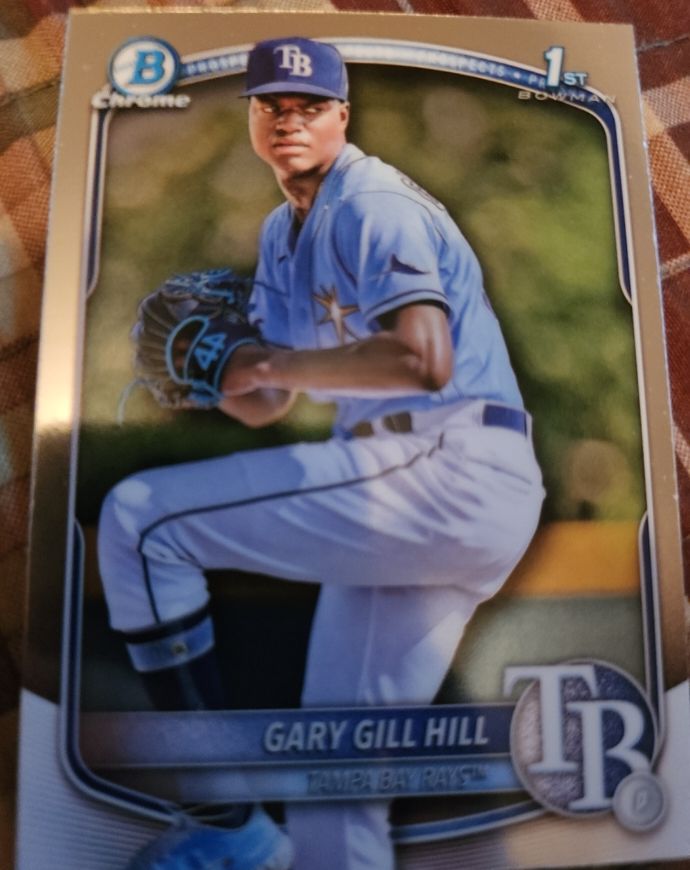 2025 Bowman Chrome Prospects #BCP-55 Gary Gill Hill — front