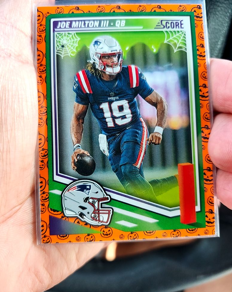 2025 Panini Score-A-Treat #28 Joe Milton III — front
