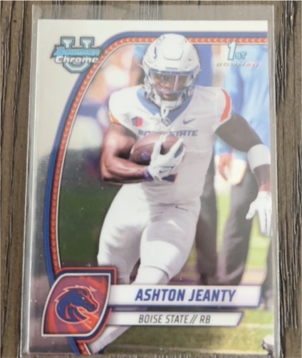 2024 Bowman University Chrome #17 Ashton Jeanty — front
