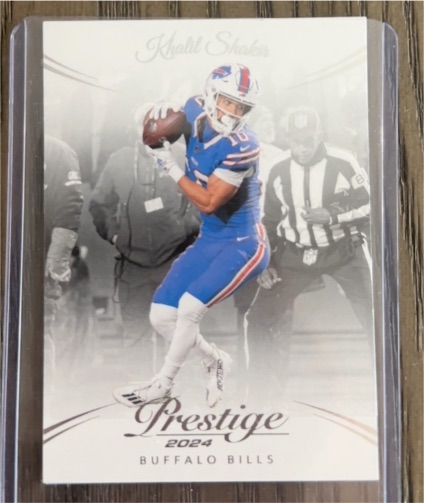 2024 Panini Prestige #33 Khalil Shakir — front