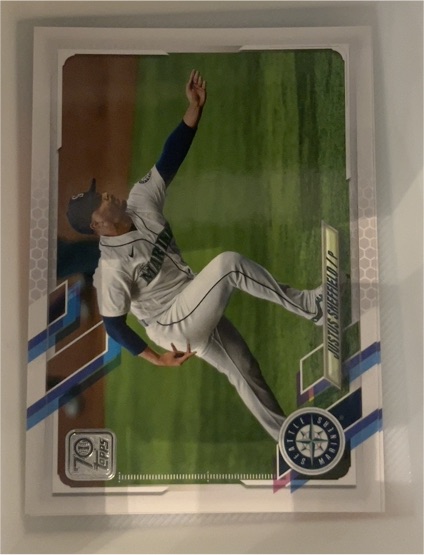 2021 Topps #6 Justus Sheffield — front