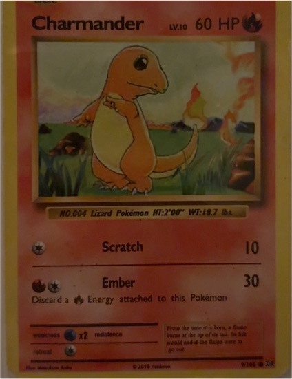 2016 Pokémon XY Evolutions #9 Charmander — front