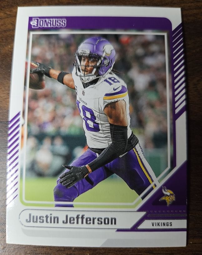 2024 Panini Donruss #215 Justin Jefferson — front