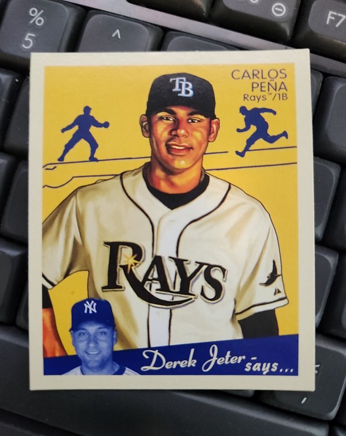 2008 Upper Deck Goudey #178 Carlos Pena Mini — front