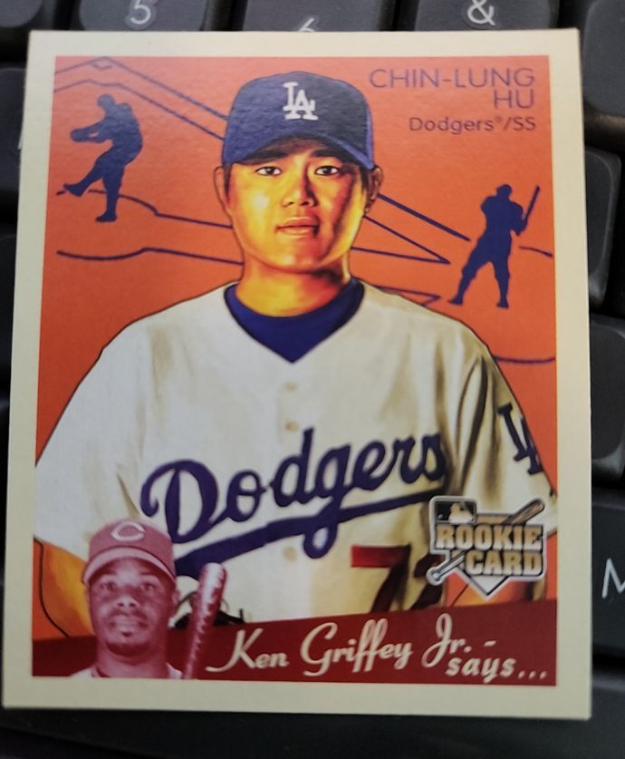 2008 Upper Deck Goudey #100 Chin-Lung Hu — front