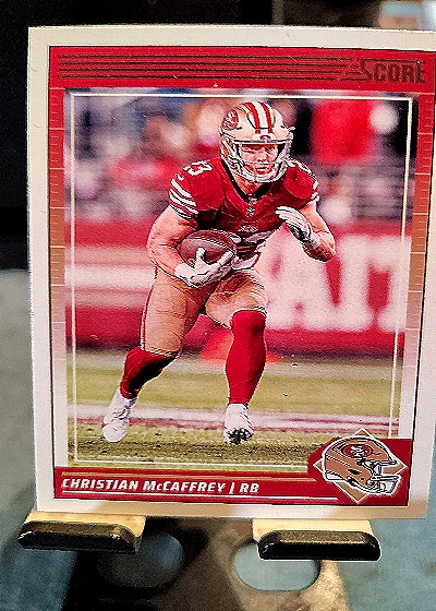 2024 Panini Score #245 Christian McCaffrey — front