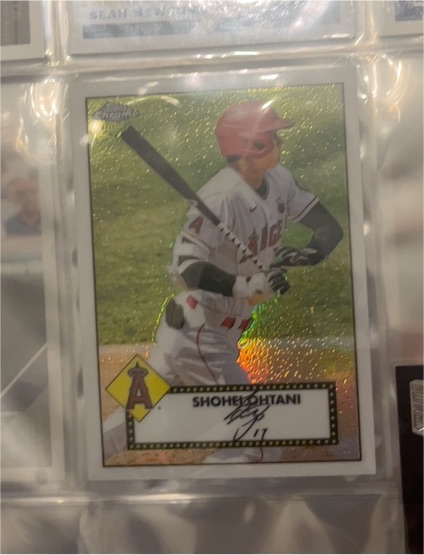 2021 Topps Chrome 1952 Topps Redux #TC52-43 Shohei Ohtani — front