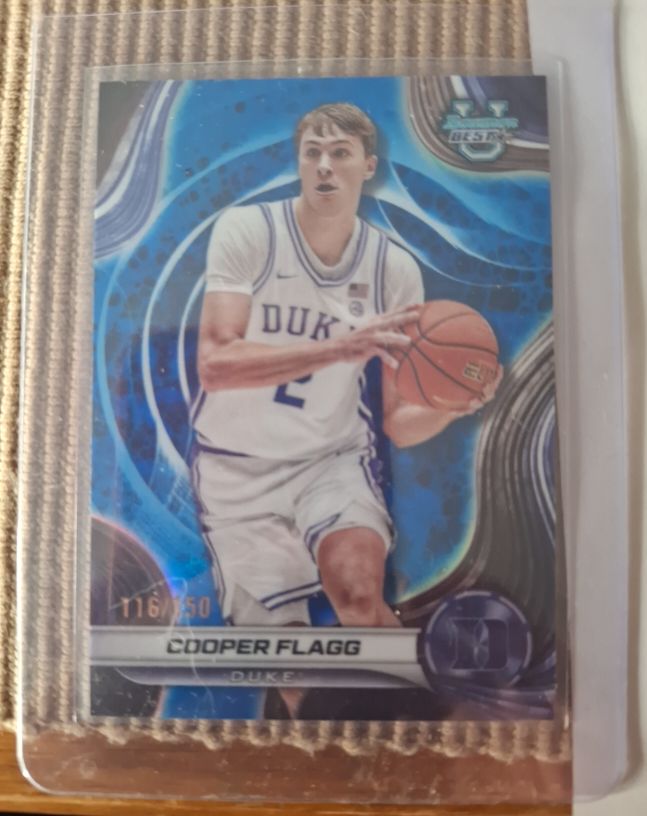 2024-25 Bowman Best University #16 Cooper Flagg — front