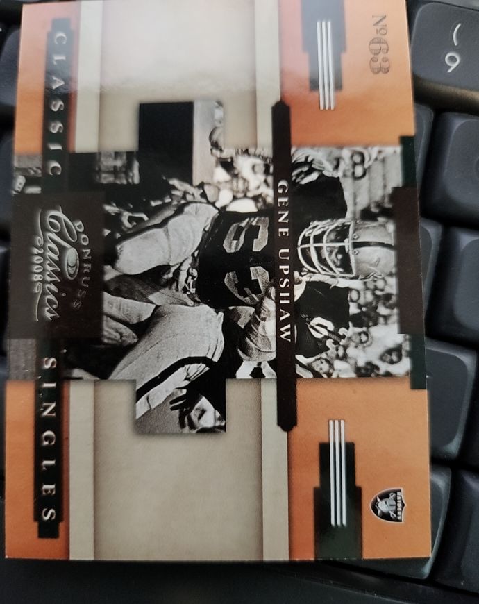 2008 Donruss Classics Classic Singles #5 Gene Upshaw — front