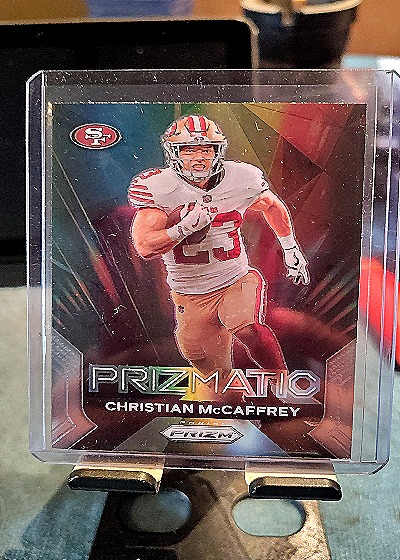 2023 Panini Prizm #14 Christian McCaffrey — front