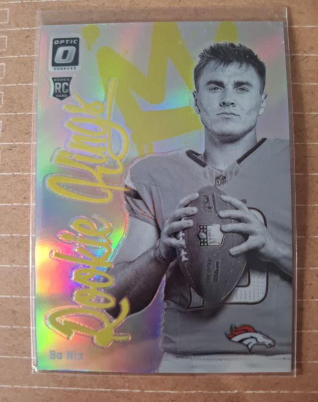 2024 Panini Donruss Optic #6 Bo Nix Rookie Kings — front