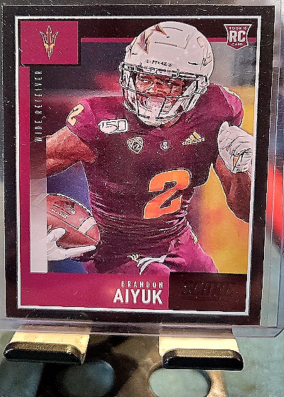 2020 Panini Score #414 Brandon Aiyuk — front