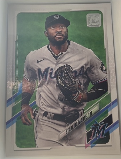 2021 Topps #49 Starling Marte — front