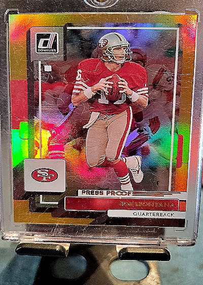 2022 Donruss Optic #176 Joe Montana — front