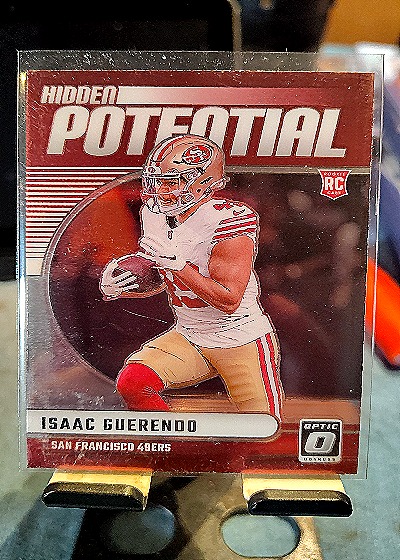 2024 Donruss Optic #19 Isaac Guerendo Hidden Potential Rookie — front