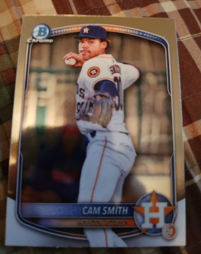 2025 Bowman Chrome #BCP-48 Cam Smith — front