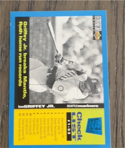 1995 Upper Deck Collector's Choice SE #261 Ken Griffey Jr. — front