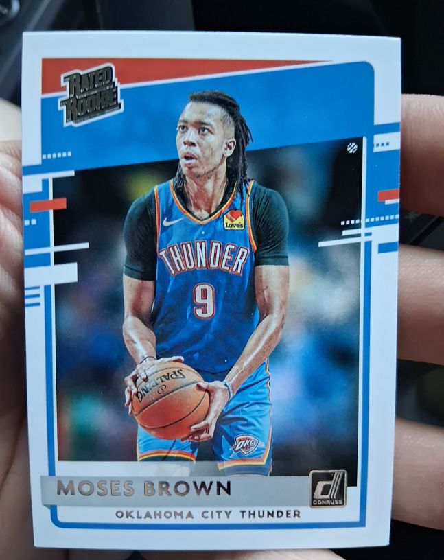 2020-21 Panini Chronicles Donruss #198 Moses Brown — front