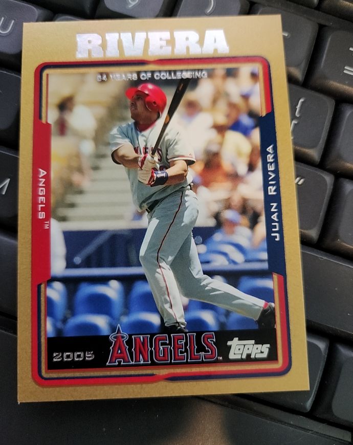 2005 Topps Update #UH9 Juan Rivera — front