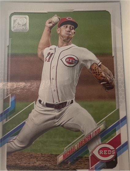 2021 Topps #82 Michael Lorenzen — front